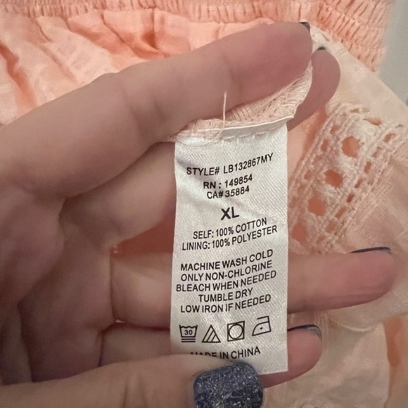 SAGE THE LABEL XL Summer’s Eve Ruffled Mini Dress - Picture 9 of 11